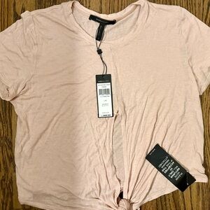 NWT BCBG Maxazria TraceeTwist Front Tee
